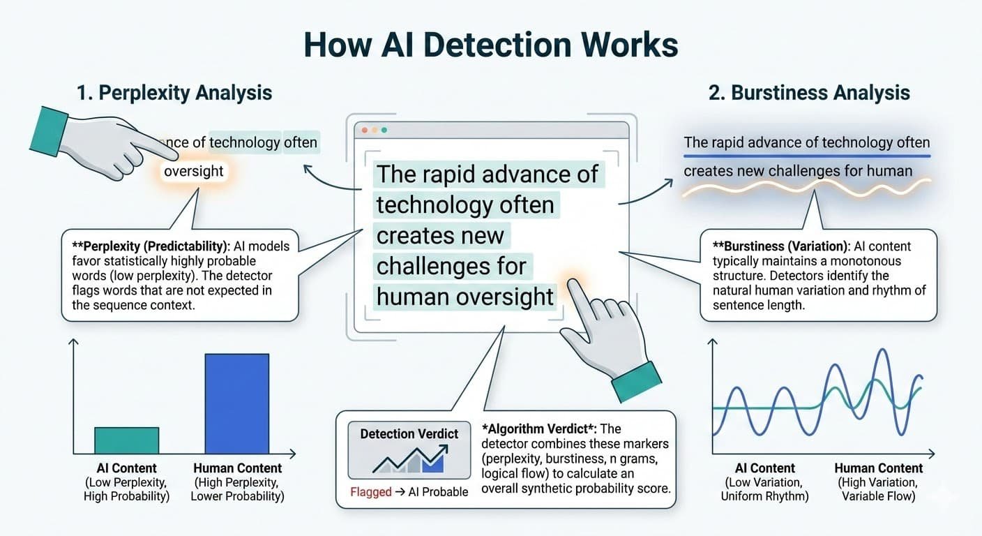 How AI Detection Actually Works | Science Behind AI Detector